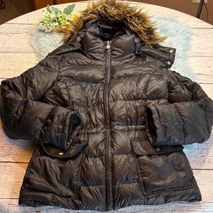 Calvin Klein Black Puffer Jacket sz XS